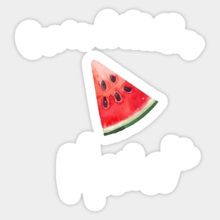 One In A Melon Mamma - Funny Watermelon Summertime Gift Sticker